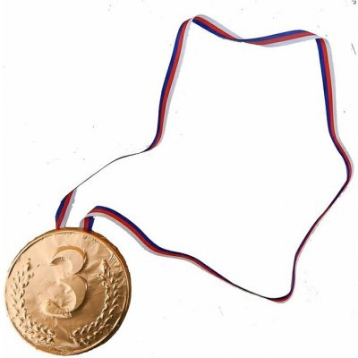 Fikar Čokoládová medaile '3' 40 g – Sleviste.cz
