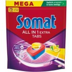 Somat tablety do myčky All in 1 Extra Lemon & Lime 75 ks – Zboží Dáma