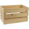 Úložný box Morex Dřevěná bedýnka 097082