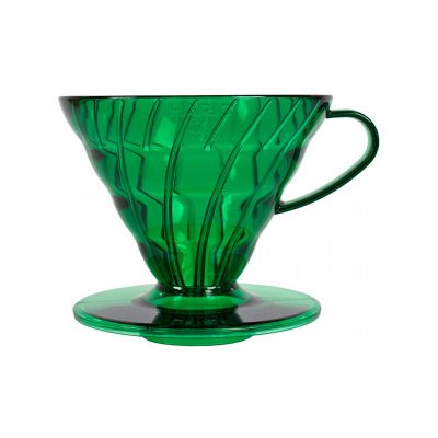 Hario Dripper V60-02 Plastic Bamboo Green – Hledejceny.cz