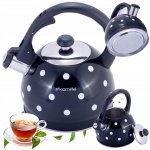 kamille Čajová konvice nerez 2l s píšťalkou 1070 BL – Sleviste.cz