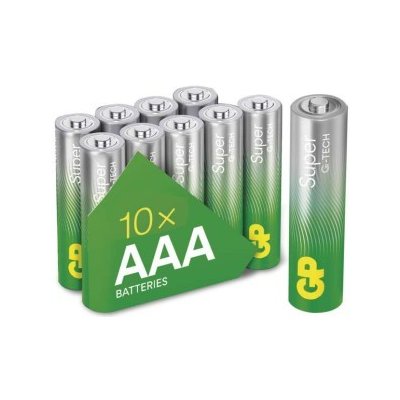 Alkalická baterie GP Super AAA (LR03) – Zboží Živě