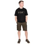 Fox Triko Black Camo Chest Print T-Shirt – Zboží Mobilmania