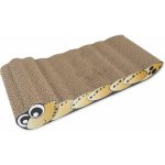 Magic Cat škrabadlo pro kočky housenka kartonové 50 x 22 x 9 cm – Zboží Dáma