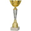 Pohár a trofej Kovový pohár Zlato-stříbrný 21 cm 8 cm