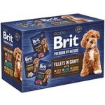 Brit Premium by Nature Adult Dog Fillets in Gravy Multipack 12 x 85 g – Zboží Mobilmania