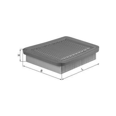 Vzduchový filtr MAHLE LX 543 – Hledejceny.cz