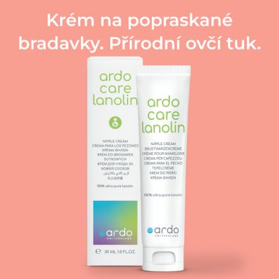 Ardo Care Lanolin krém pro suché a citlivé bradavky 10 ml – Zboží Dáma