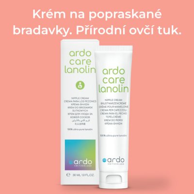 Ardo Care Lanolin krém pro suché a citlivé bradavky 10 ml – Zbozi.Blesk.cz