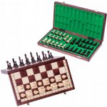 Šachy dřevěné magnetické Basic Square – Zboží Živě