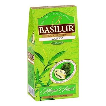 Basilur Magic Green Soursop papír 100 g