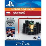 PlayStation NHL 18 Ultimate Team - 5850 NHL Points Pack CZ – Zboží Dáma