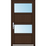 OknaDvereNaMiru.cz Vchodové dveře SLOUPKOVÉ Zora 7 zlatý dub 110 x 215 cm – Zboží Mobilmania