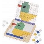 Janod vzdělávací hra symetrie a kódování mozaika – Sleviste.cz