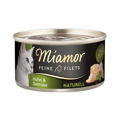 Miamor Feine Filets Naturelle kuře & zelenina 80 g