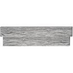 Betonový panel k vyvýšenému záhonu dřevo šedý Rozměr desky záhonu: 200x25cm – Zboží Mobilmania