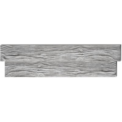 Betonový panel k vyvýšenému záhonu dřevo šedý Rozměr desky záhonu: 200x25cm – Zboží Mobilmania
