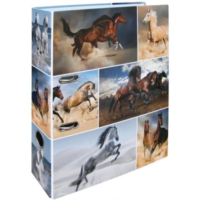 Herma Pořadač pákový 7cm A4 Koně – Zboží Živě