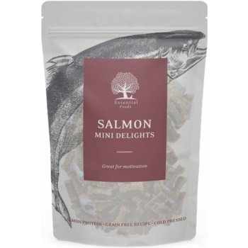Essential Foods ESSENTIAL Mini Delights Salmon pamlsek pro psy 100 g