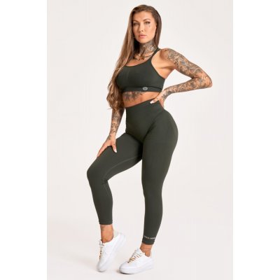 Gym Glamour Legíny Push Up 2.0 Soldier Khaki – Zbozi.Blesk.cz