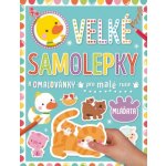 Velké samolepky a omalovánky pro malé ruce Mláďata – Zbozi.Blesk.cz