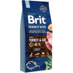 Brit Premium by Nature Light krůta s ovsem 15 kg – Hledejceny.cz