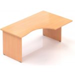 Lenza Ergonomický stůl Visio 160 x 100 cm, pravý, buk – Zbozi.Blesk.cz