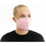 Tex-Tech Respirátor FFP2 Premium růžový – Zboží Dáma