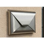 Psaníčko Senior A3 – Nerezová poštovní schránka (2. jakost) – Sleviste.cz