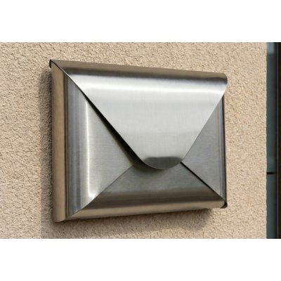 Psaníčko Senior A3 – Nerezová poštovní schránka (2. jakost) – Sleviste.cz