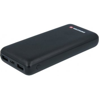 Swissten BLACK CORE SLIM POWER BANK 20000 mAh