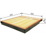 Vzduchový filtr BOSCH F 026 400 094 – Hledejceny.cz