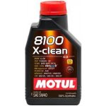 Motul 8100 X-clean 5W-40 1 l – Zboží Mobilmania