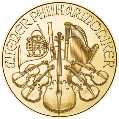 Münze Österreich zlatá mince Wiener Philharmoniker 2026 1/10 oz – Zboží Mobilmania