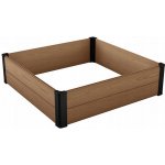 Keter Maple Square Vyvýšený záhon 106 x 32 x 106 cm hnědý 249299 – HobbyKompas.cz