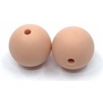 Silikonový korálek 11 mm broskvový – Sleviste.cz