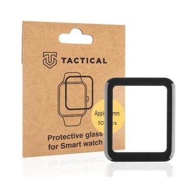 Tactical Glass Shield 5D sklo pro Apple Watch 7 41mm Black 8596311167409