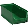 Úložný box Allit Plastový box PP 7,5 x 10,2 x 21,5 cm zelený