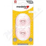 Medela baby Soft silicon dudlík růžová 2ks – Hledejceny.cz