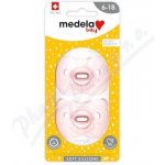 Medela baby Soft silicon dudlík růžová 2ks – Zbozi.Blesk.cz