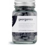Georganics Natural zubní kartáček tablety aktivní uhlí 120 tablet – Hledejceny.cz