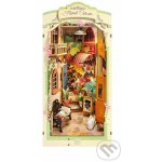 RoboTime 3D skládačka Zarážka na knihy Květinový koutek – Zboží Dáma