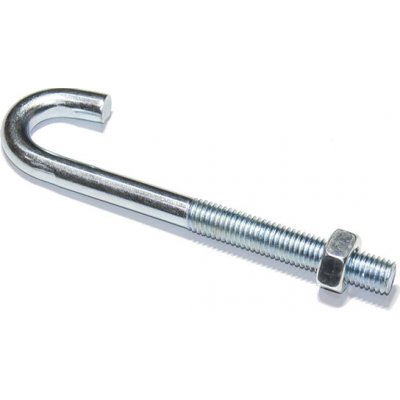 Hák závěsný s metrickým závitem, M6x60mm, Zn – Sleviste.cz
