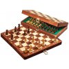 Šachy Šachy cestovní magnetické dřevěné DeLuxe 30 mm