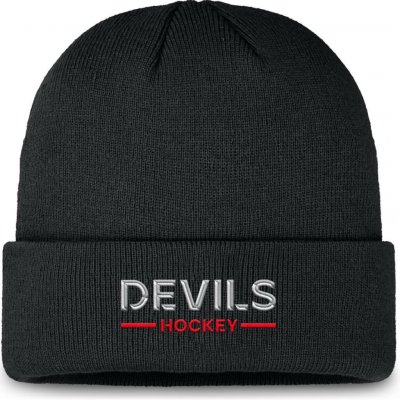 Fanatics Pánská zimní čepice New Jersey Devils NHL Authentic Pro A/Cap Cuffed beanie – Hledejceny.cz