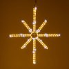 Vánoční osvětlení LED motiv Polaris 70cm 230V venkovní teplá+studená bílá