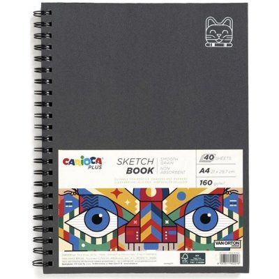 Carioca Plus A4 40 listů 160 g/m2 – Zboží Dáma