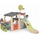 SMOBY 310059 hrací centrum Fun Center se skluzavkou a basketbalovým košem – Zbozi.Blesk.cz