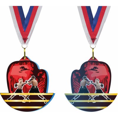 Akrylátová medaile Box Zlatá – Zboží Mobilmania