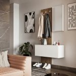 Tempo Kondela Předsíňová sestava rebeka bílá dub artisan – Zboží Dáma